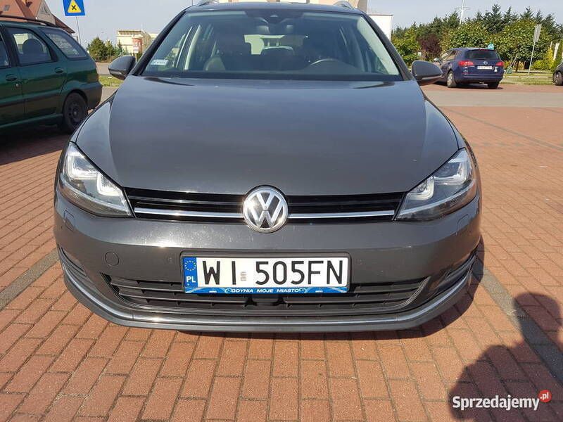 Używany VW Golf VII Highline 150 KM (110 kW) 2016 Grafitowy Sedan/Limuzyna