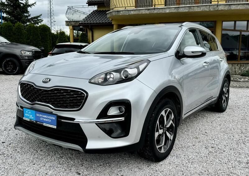 Srebrny Używany 2020 Kia Sportage 2 SUV | 79 900 zł (Uczciwa cena) - Obraz 1/4