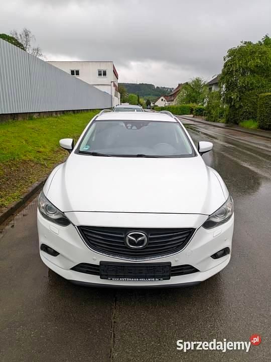 Biały Używany 2013 Mazda 6 Kombi | 27 600 zł (Uczciwa cena) - Obraz 1/4