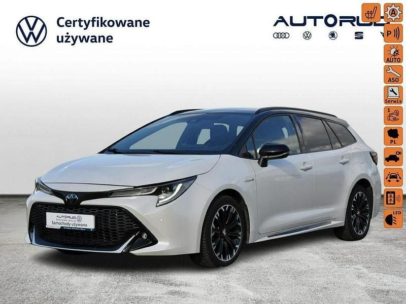 Biały Używany 2021 Toyota Corolla Sport Kombi | 92 900 zł (Uczciwa cena) - Obraz 1/4