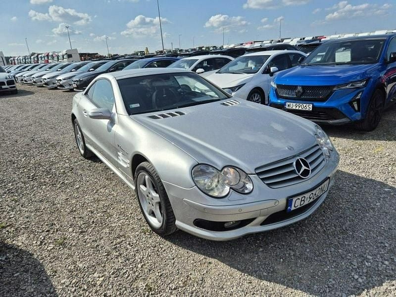 Srebrny Używany 2003 Mercedes 230 Coupe | 102 000 zł - Obraz 1/4