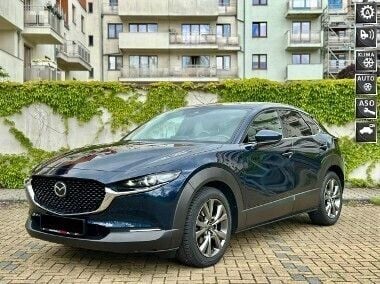 Niebieski (metalik) Używany 2021 Mazda CX-30 Luxury SUV | 78 500 zł - Obraz 1/4