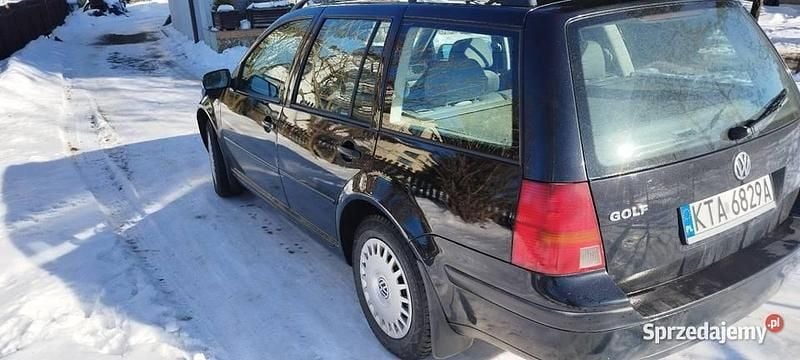 Używany VW Golf IV 101 KM (74 kW) 2002 Czarny Kombi