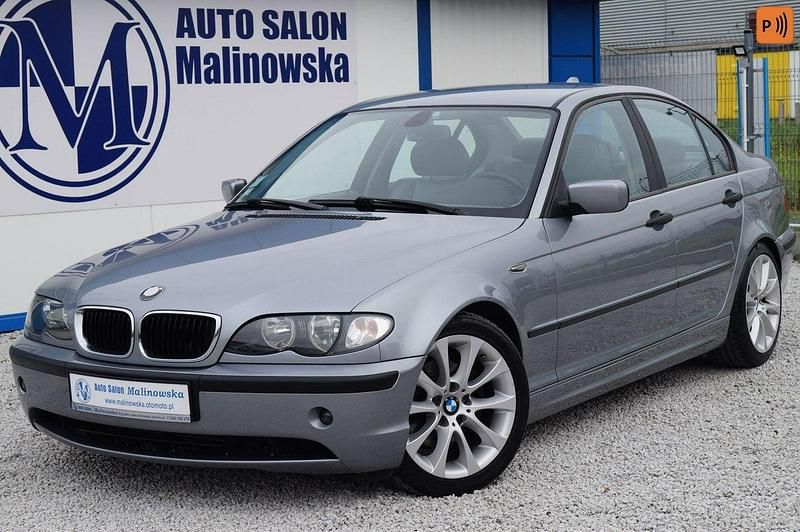 Szary (metalik) Używany 2005 BMW 320 Sedan/Limuzyna | 11 900 zł - Obraz 1/1
