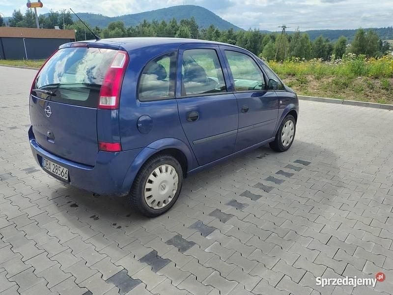 Granatowy Używany 2005 Opel Meriva Minivan | 6100 zł (Uczciwa cena) - Obraz 1/4