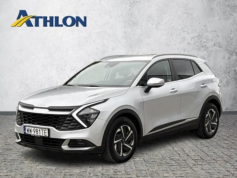 Srebrny (metalik) Używany 2022 Kia Sportage 2 SUV | 111 300 zł (Dobra cena) - Obraz 1/4