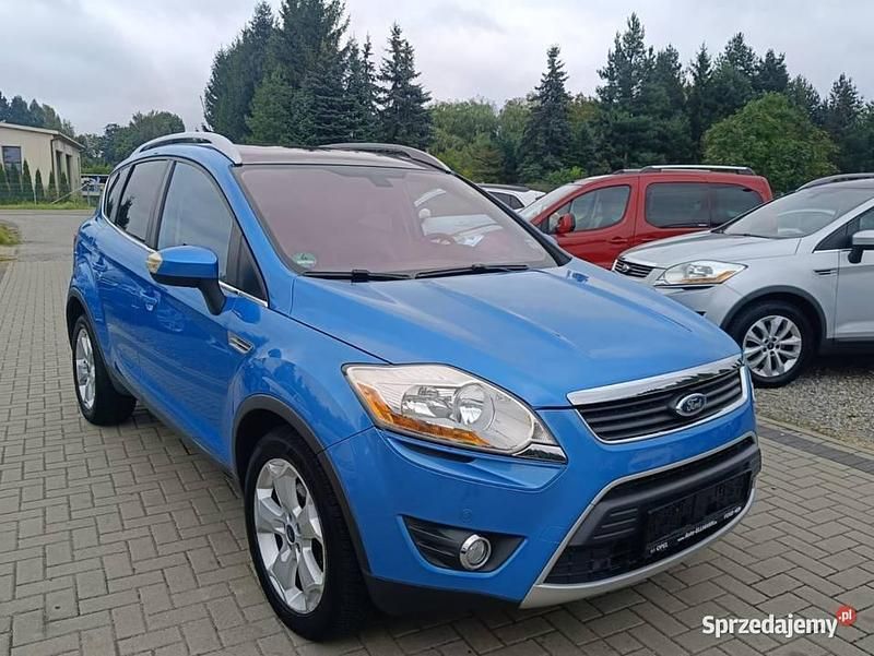 Niebieski Używany 2008 Ford Kuga SUV | 28 600 zł (Uczciwa cena) - Obraz 1/4