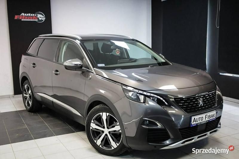 Szary Używany 2019 Peugeot 5008 Crossway Minivan | 112 900 zł - Obraz 1/4