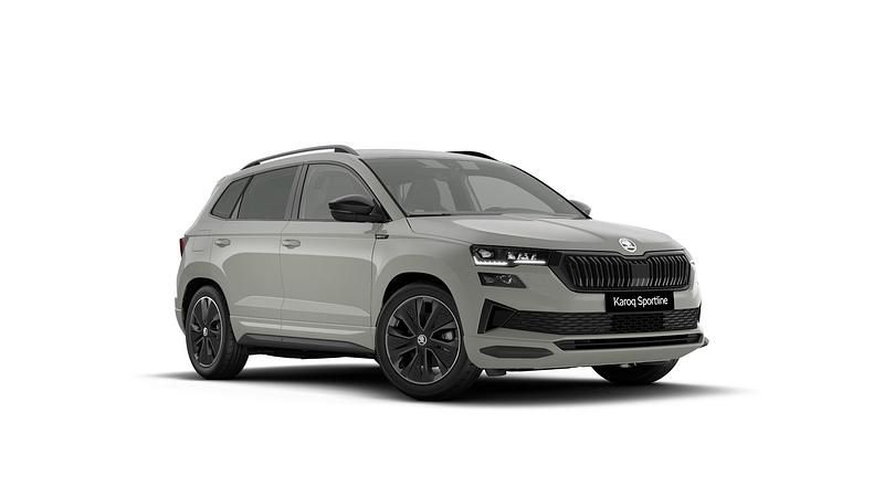 Nowe Skoda Karoq SportLine 110 KM (80 kW) 2026 Szary steel niemetalizowany SUV