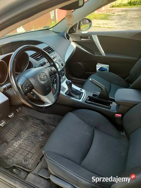 Srebrny Używany 2011 Mazda 3 Hatchback | 26 500 zł - Obraz 1/4