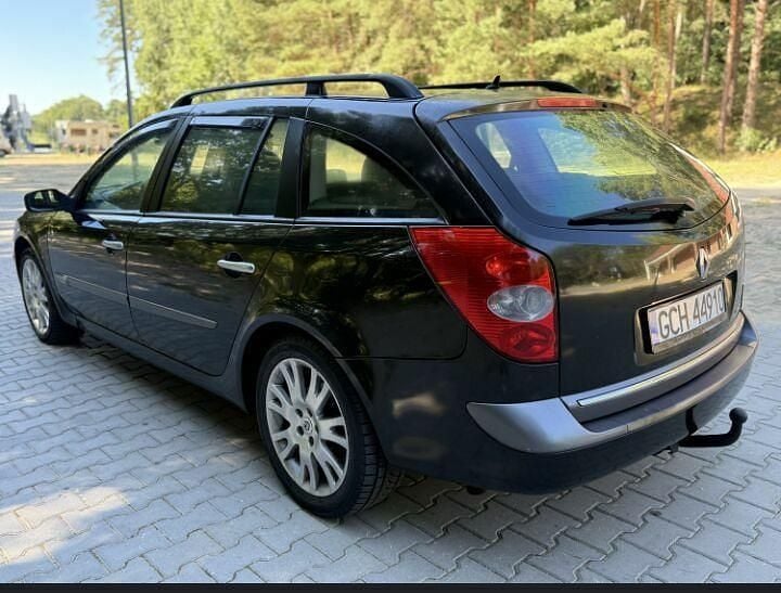 Czarny Używany 2005 Renault Laguna II Kombi | 3999 zł (Uczciwa cena) - Obraz 1/4