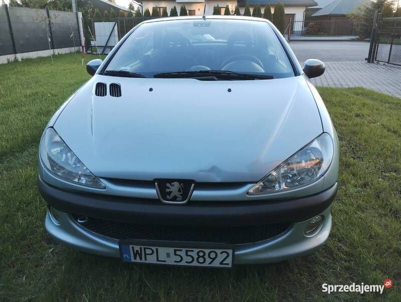 Używany 2003 Peugeot 206 CC Kabriolet | 6300 zł (Uczciwa cena) - Obraz 1/4