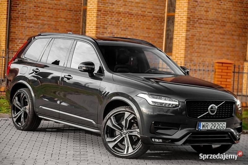 Grafitowy Używany 2020 Volvo XC90 R-Design SUV | 150 000 zł (Uczciwa cena) - Obraz 1/4