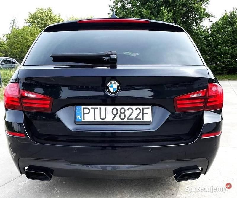 Używany BMW 535 313 KM (230 kW) 2013 Czarny Sedan/Limuzyna