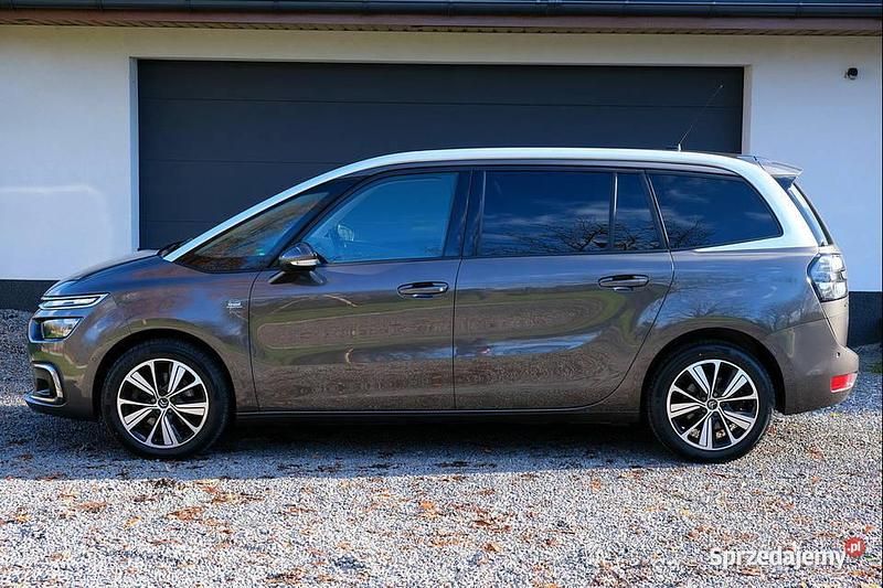 Brązowobeżowy Używany 2017 Citroën Grand C4 Picasso Minivan | 42 900 zł (Uczciwa cena) - Obraz 1/4