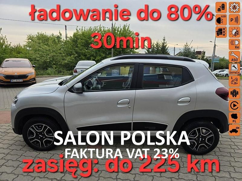 Szary Używany 2022 Dacia Spring Expression Hatchback | 36 111 zł - Obraz 1/4