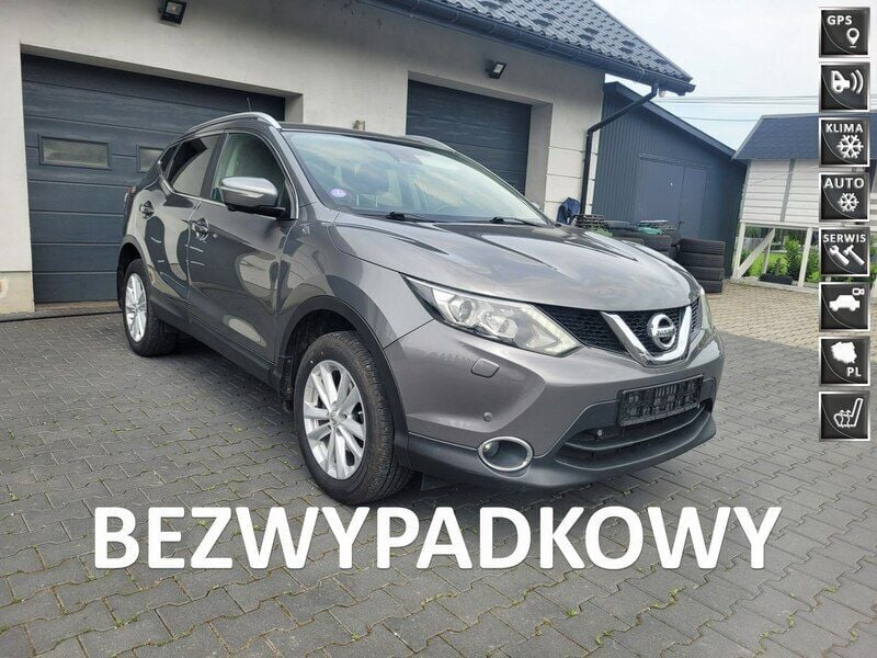 Szary Używany 2015 Nissan Qashqai 360º SUV | 41 900 zł (Dobra cena) - Obraz 1/4