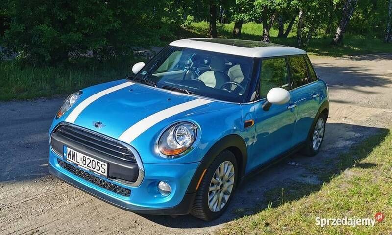 Niebieski Używany 2016 Mini Cooper Hatchback | 49 900 zł (Super Cena) - Obraz 1/4