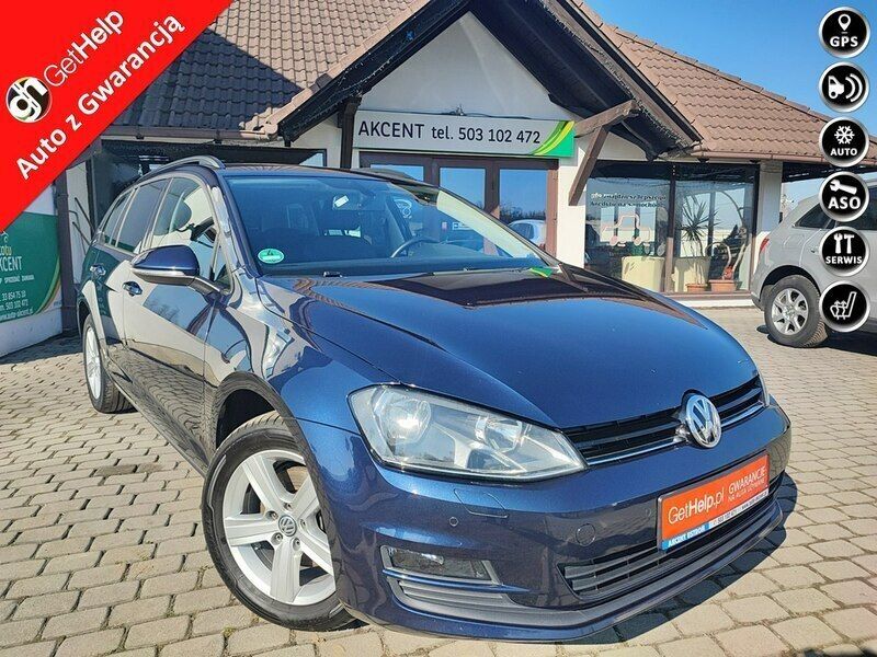 Granatowy Używany 2013 VW Golf VII Kombi | 29 900 zł (Dość drogi) - Obraz 1/4