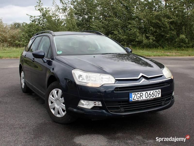 Granatowy Używany 2010 Citroën C5 Kombi | 11 900 zł (Drogi) - Obraz 1/4