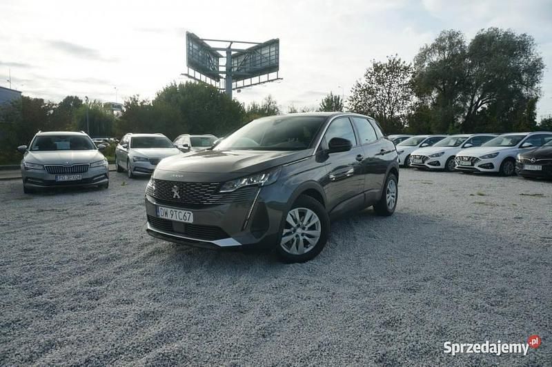 Szary (metalik) Używany 2022 Peugeot 3008 Active SUV | 77 800 zł (Uczciwa cena) - Obraz 1/4