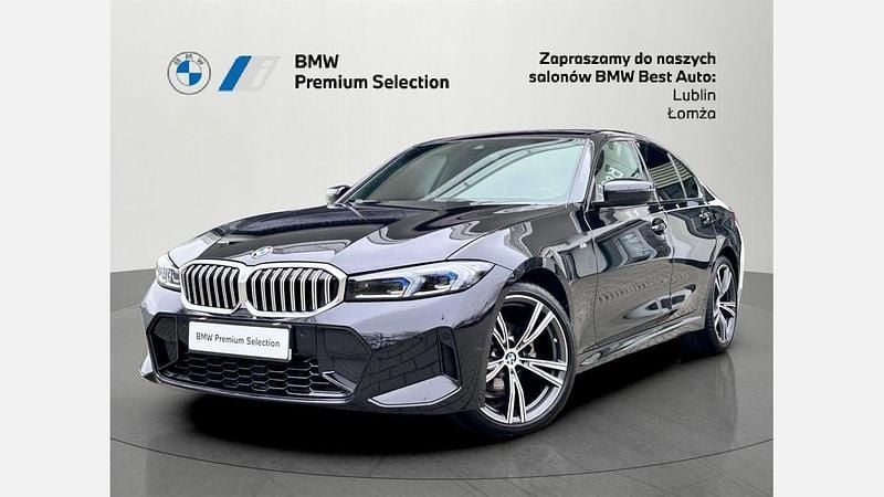 Czarny szafir metalizowany Używany 2024 BMW 318 Shadowline Sedan/Limuzyna | 194 900 zł - Obraz 1/3