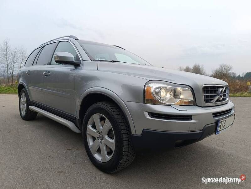 Srebrny Używany 2008 Volvo XC90 SUV | 39 900 zł - Obraz 1/4