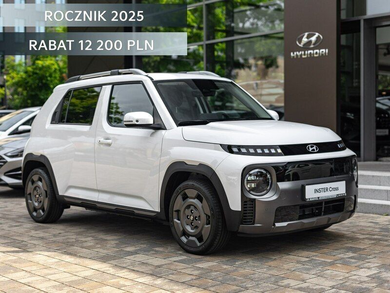 Biały (metalik) Nowe 2025 Hyundai Inster Hatchback | 123 700 zł - Obraz 1/4