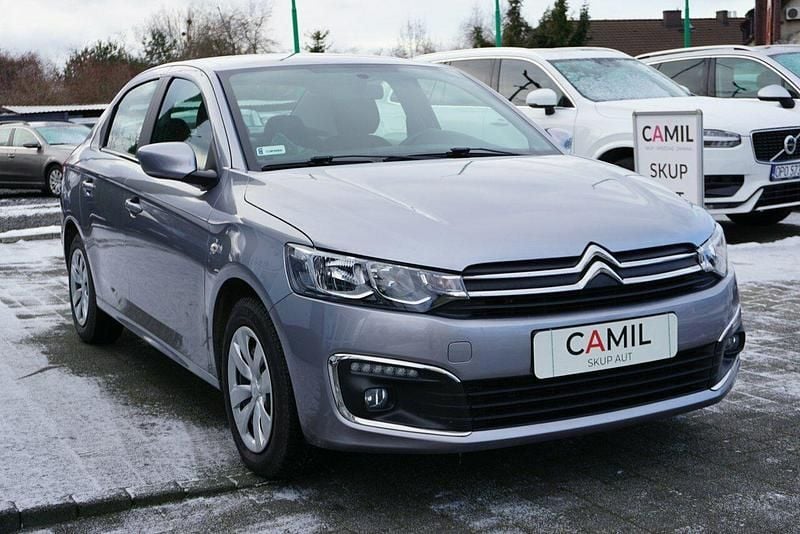 Używany Citroën C-Elysee I 116 KM (85 kW) 2017 Srebrny (metalik) Sedan/Limuzyna