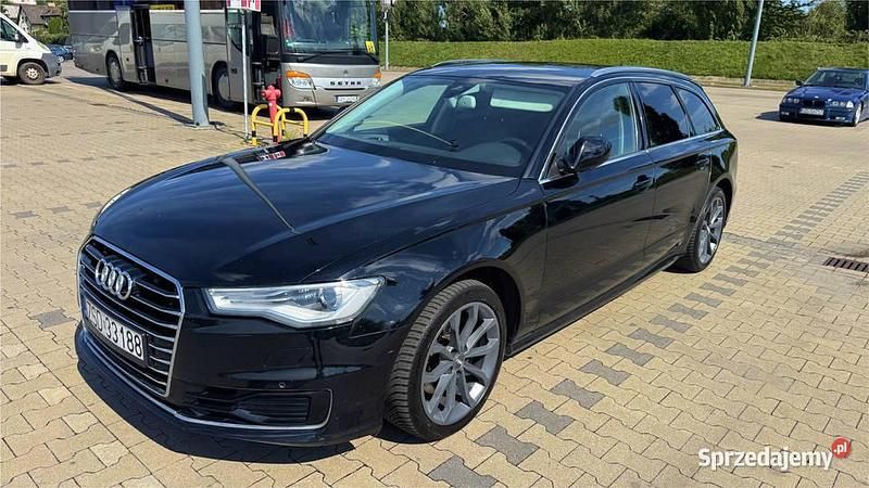 Czarny Używany 2015 Audi A6 Kombi | 69 900 zł (Dość drogi) - Obraz 1/4