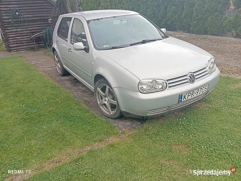Srebrny Używany 2000 VW Golf IV Hatchback | 4900 zł - Obraz 1/4