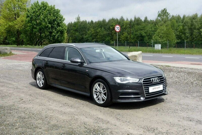Grafitowy Używany 2015 Audi A6 S-Line Kombi | 53 800 zł (Super Cena) - Obraz 1/4