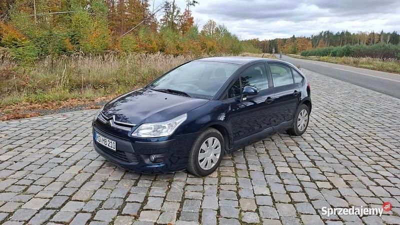 Granatowy Używany 2009 Citroën C4 Hatchback | 9200 zł (Uczciwa cena) - Obraz 1/4