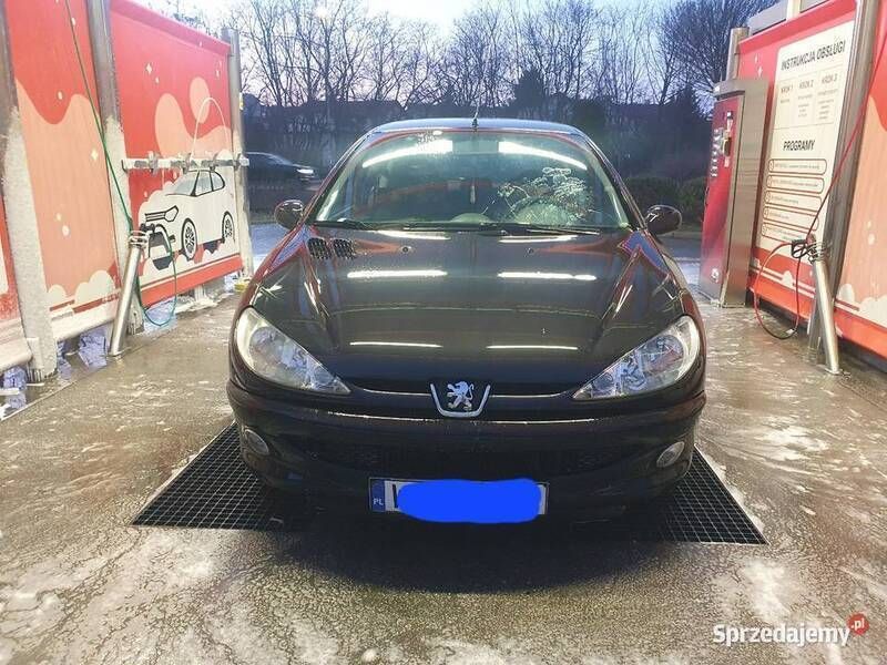 Czarny Używany 2004 Peugeot 206 Hatchback | 1800 zł (Super Cena) - Obraz 1/4