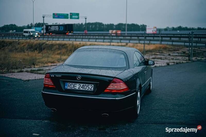 Używany Mercedes CL500 306 KM (225 kW) 2005 Czarny Coupe