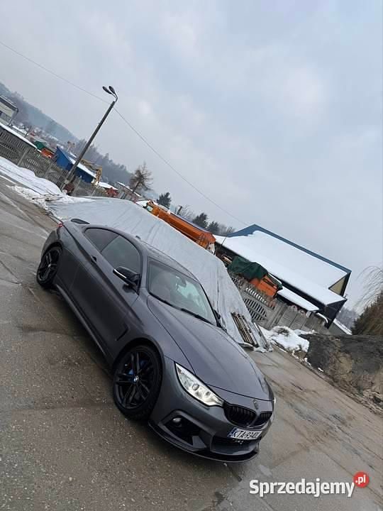 Szary Używany 2017 BMW 430 Coupe | 91 000 zł - Obraz 1/4