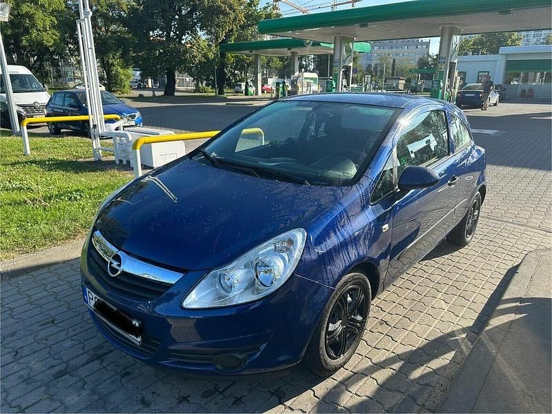 Niebieski Używany 2007 Opel Corsa Hatchback | 10 500 zł (Drogi) - Obraz 1/4