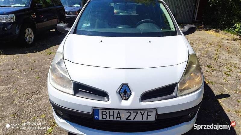 Biały Używany 2006 Renault Clio II | 3700 zł (Uczciwa cena) - Obraz 1/4