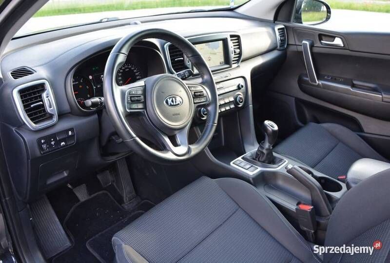 Grafitowy Używany 2016 Kia Sportage SUV | 45 900 zł (Uczciwa cena) - Obraz 1/4