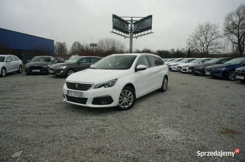 Biały Używany 2021 Peugeot 308 Allure Kombi | 55 000 zł (Uczciwa cena) - Obraz 1/4