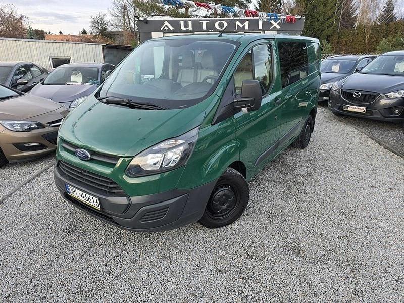 Używany Ford Transit Custom 100 KM (73 kW) 2014 Zielony Sedan/Limuzyna