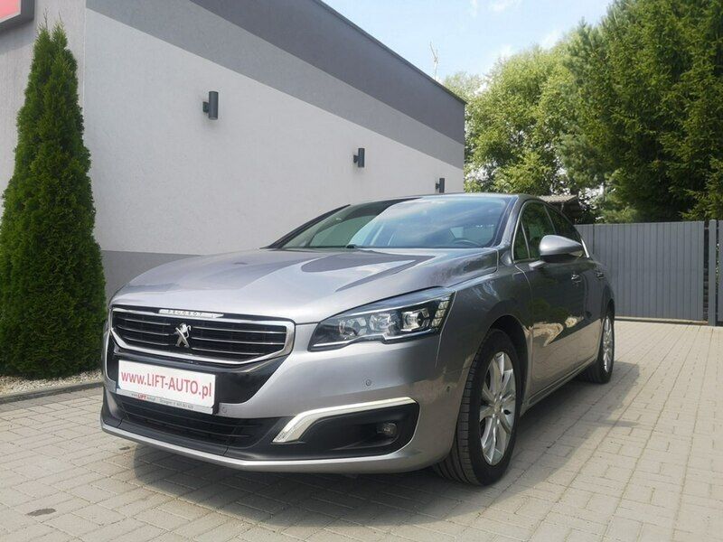 Srebrny (metalik) Używany 2014 Peugeot 508 Sedan/Limuzyna | 42 900 zł (Dość drogi) - Obraz 1/4