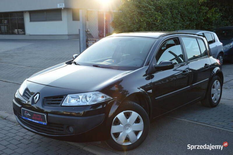 Czarny Używany 2007 Renault Mégane II Hatchback | 3900 zł - Obraz 1/3