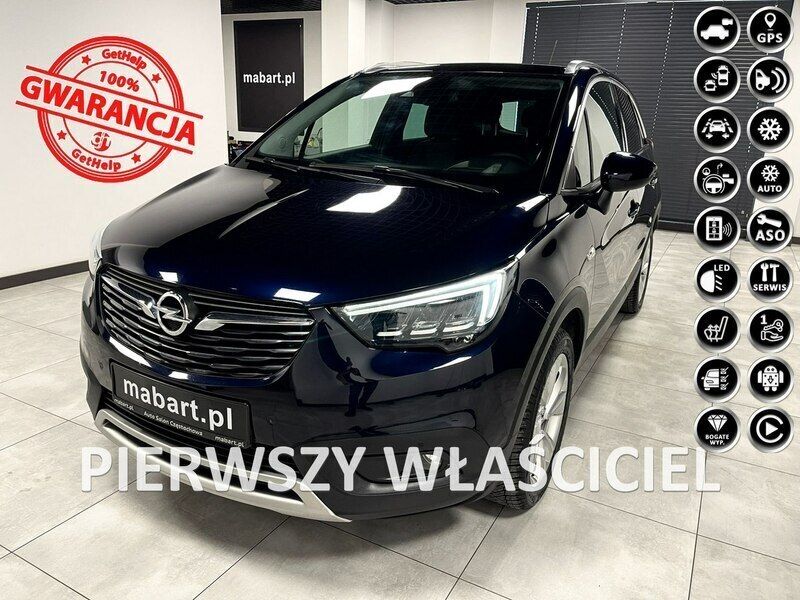 Niebieski ciemny (metalik) Używany 2019 Opel Crossland X Ultimate SUV | 55 900 zł (Drogi) - Obraz 1/4