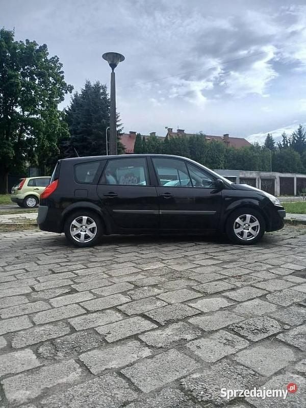 Czarny Używany 2007 Renault Grand Scénic II Minivan | 7400 zł (Uczciwa cena) - Obraz 1/4