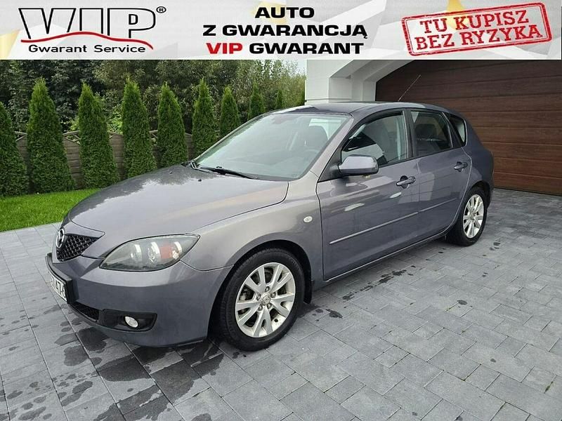 Szary Używany 2008 Mazda 3 Hatchback | 11 999 zł (Uczciwa cena) - Obraz 1/4