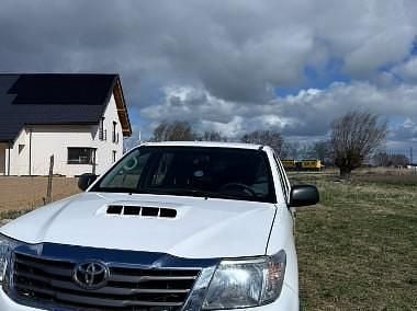 Biały Używany 2012 Toyota HiLux Pickup | 69 500 zł - Obraz 1/3
