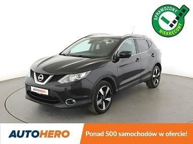Czarny Używany 2016 Nissan Qashqai N-Connecta SUV | 45 500 zł (Super Cena) - Obraz 1/3