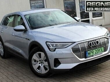 Srebrny Używany 2021 Audi e-tron SUV | 127 900 zł - Obraz 1/4