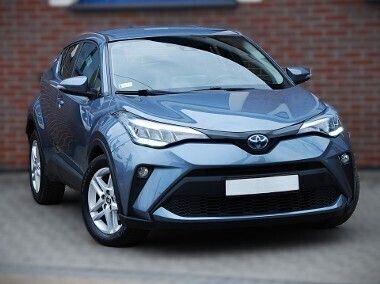 Szary Używany 2022 Toyota C-HR SUV | 97 900 zł (Uczciwa cena) - Obraz 1/4
